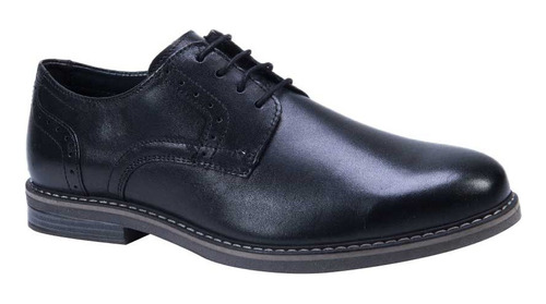 Zapato  Casual De Caballero Flexi 0460 Color Negro