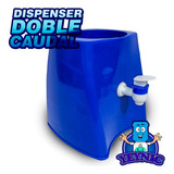 Dispenser De Agua Azul Doble Caudal / Yeynic Rosario