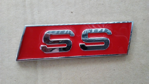 Emblema Logo Ss Ford Fiesta Ka Aveo Corsa Palio Rojo 11cm Foto 5