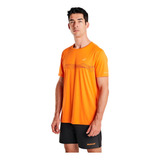 Remera Hombre Tenis Padel Babolat Vertuo Il Naranja