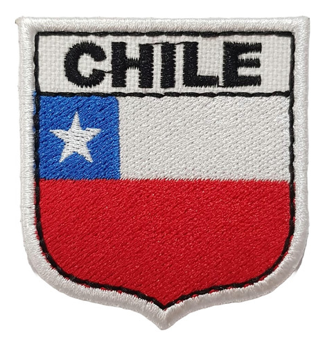 Patch Bordado Mini Bandeira Brasão Países Mochileiro