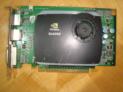 Tarjeta De Video Nvidia Quadro Fx 580, 512mb Ddr3