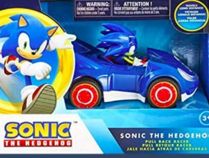 Carro De Carreras Sonic The Hedgehog Race Friccion Sega 