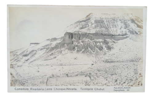 Chubut Comodoro Rivadavia Cerro Chenque Nevada Kohlmann 44