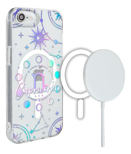 Funda Para iPhone Magsafe Mujer Zodiaco Capricornio