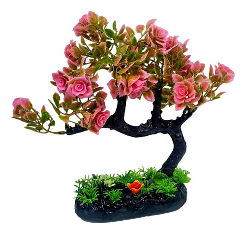 Enfeite Decoração Para Aquarios Árvore Bonsai Artificial 