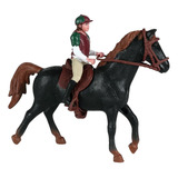 Estatuilla De Caballo Realista Playset Estatuilla De Jinete