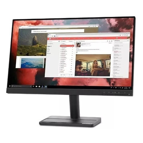 Monitor Gamer Lenovo L22-e30 Lcd 21.5  Raven Black 100v/240v