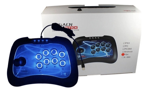 Tablero Joystick Arcade Para Ps3/ps4/pc Con Vibracion 4d