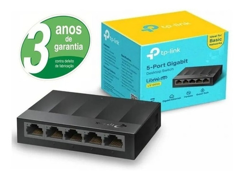 Switch Tp-link Ls1005g Série Litewave