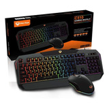 Kit Gamer Teclado Y Mouse Meetion C510 Rgb Led