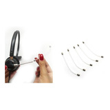 Kit Com 10 - Tubo De Voz Para Headset Telemarketing 2,4mm