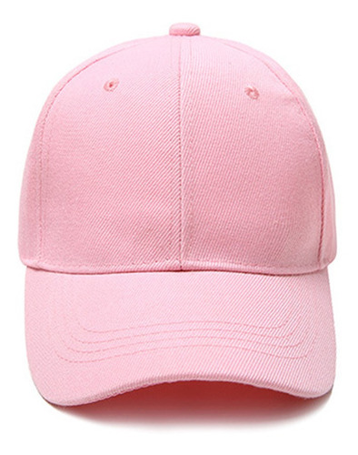 Gorra Gabardina Lisa 6 Gajos Algodón Color Regulable Premium