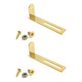 2 Uds Soporte De Montaje De Golpeador Dorado Para Guitarra E