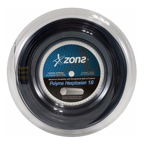 Rolo De Corda Zons Polymo Hexplosion 200m - Spin & Controle