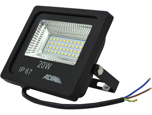 Reflector Smd De Led Extra Plano 20w Luz Blanca