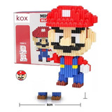 Armatodo Mario Bros Mini Fichas Mil Figuras Pequeño Armable Cantidad De Piezas 487