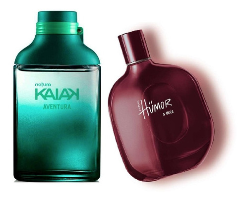 Kit Perfumes Kaiak Aventura Y Humor A Dois Masculinos Natura