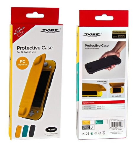 Dobe - Carcasa Protectora Amarilla Para Nintendo Switch Lite