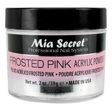 Polvo Acrilico Frosted Pink Mia Secret 2oz