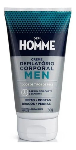 Creme Para Depilação Masculina Depil Homme 150g Promoção 