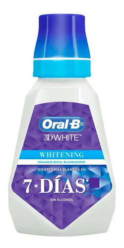 Enjuague Bucal Oral-b 3d White 237ml