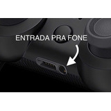 Controle Ps4 Sem Fio Compativel Com Play 4 Pc Cor Preto