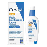 Cerave Am Loción Hidratante Facial Con Fps 30 89ml