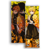 Almofada Mini Dakimakura Demon Slayer Zenitsu