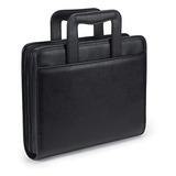 Samsill Profesional Padfolio - Cartera Con Cremallera De Cie