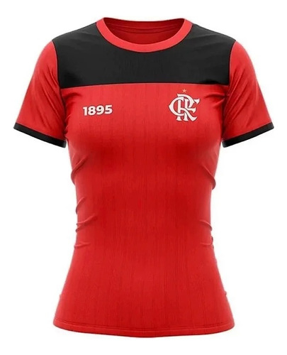 Camisa Flamengo Grasp Braziline Feminino Oficial Licenciado