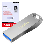 Pen Drive Sandisk Ultra Luxe 64gb Usb 3.2 Metal Up To 150mb
