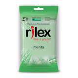 Preservativo Rilex Menta 3 Camisinhas