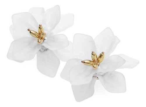 Aretes De Flor Grandes 