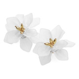 Aretes De Flor Grandes 