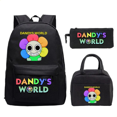Mochila Estudiantil Estampada Personalizada Game Dandy's Wor