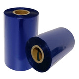 Ribbon Cera Azul 102x300 Mts Para Impresora De Etiquetas