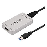 Adaptador Usb 3.0 Captura Video Hdmi, Transmisión En Vivo Y