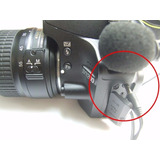 Microfone De Lapela Dslr Cameras Dslr Nikon Canon Fuji Sony