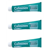 Kit 3 Calminex Pomada Uso Veterinário 100g Dores E Pancadas