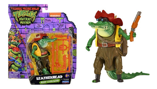 Tortugas Ninja Mutant Mayhem Leatherhead Cocodrilo Rockero