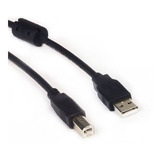 Cabo Usb 2.0 Para Impressora Hp Epson Canon Lexmark 1,8 Mts