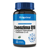 Coenzima Q10 + Colágeno Hidrolisado Vitaminas C E 60cps Sabor Neutro