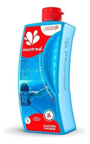 Montreal Algicida Choque Para Piscina 1l Contra Algas