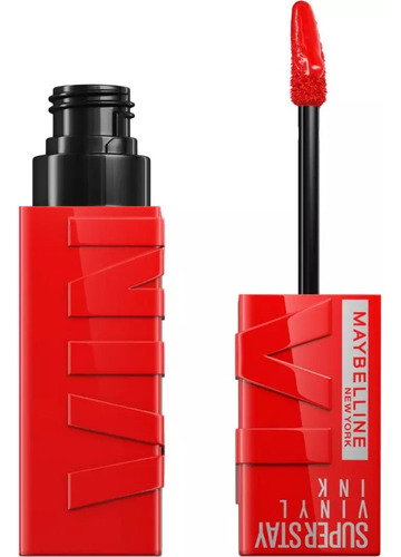 Maybelline Labial Super Stay Vinyl Ink Red-hot  40gr