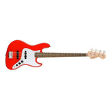 Bajo Electrico Fender Squier Affinity Jazz Bass Race Red