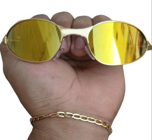 Óculos De Sol X- Metal Wire 3.0 Dourada Lupa Vilao Juliet