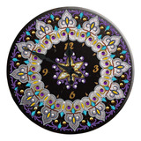 5d Diamante Pintura Reloj Mandala Flor Hogar Estiloe