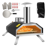 Vevor Horno De Exterior Pizza Pan Pollo Horno De Leña 12puLG