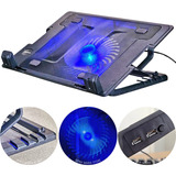 Suporte Base Notebook Gamer Led Usb Ergonômico Silencioso